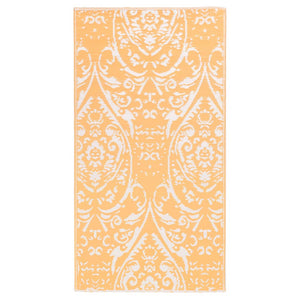 vidaXL Outdoor Rug ARAKIL Orange and Blue 80x150 cm PP
