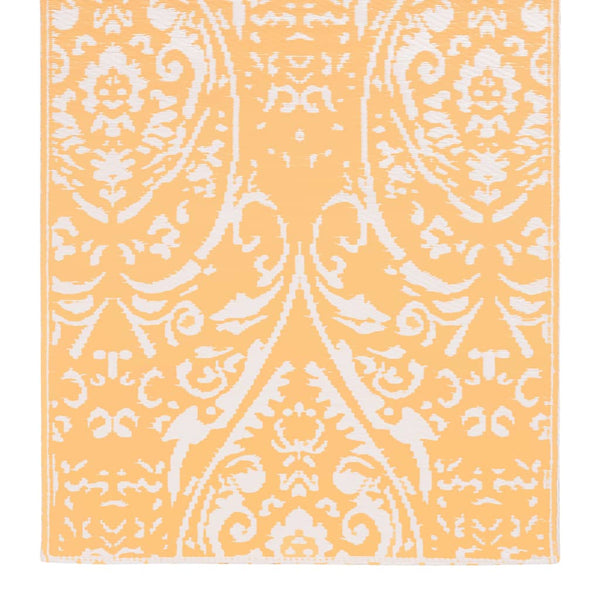 vidaXL Outdoor Rug ARAKIL Orange and Blue 80x150 cm PP