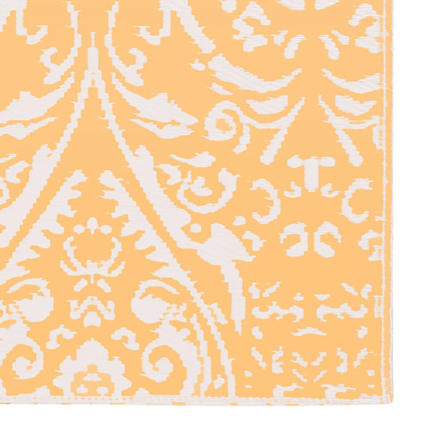 vidaXL Outdoor Rug ARAKIL Orange and Blue 80x150 cm PP