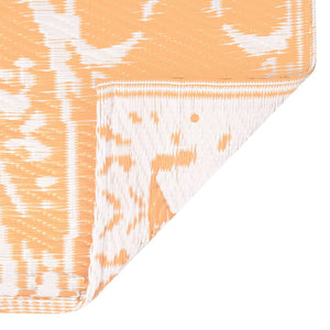 vidaXL Outdoor Rug ARAKIL Orange and Blue 80x150 cm PP