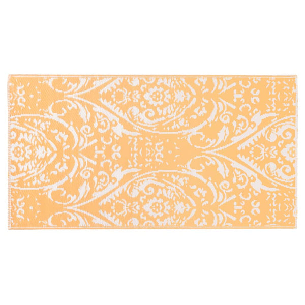 vidaXL Outdoor Rug ARAKIL Orange and Blue 120x180 cm PP