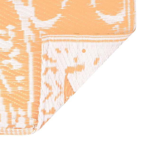 vidaXL Outdoor Rug ARAKIL Orange and Blue 120x180 cm PP