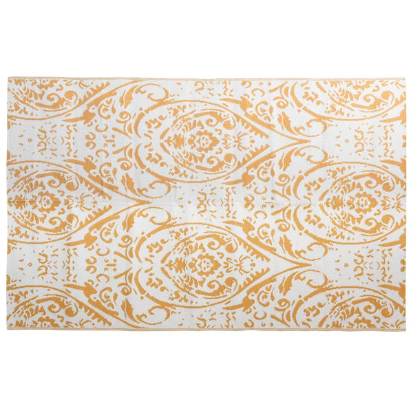 vidaXL Outdoor Rug ARAKIL Orange and White 190x290 cm PP