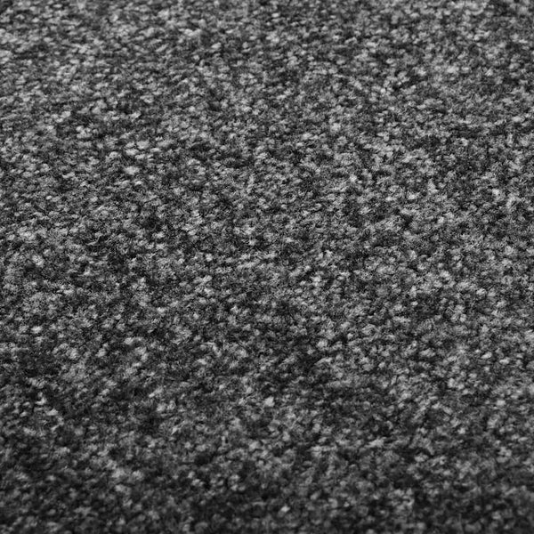 vidaXL Washable Doormat Anthracite 90x150 cm