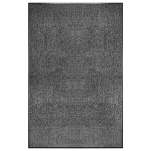 vidaXL Washable Doormat Anthracite 120x180 cm