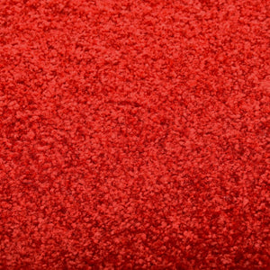 vidaXL Washable Doormat Red 120x180 cm