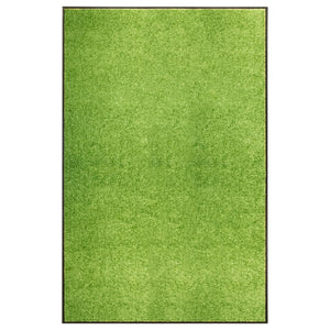 vidaXL Washable Doormat Green 120x180 cm