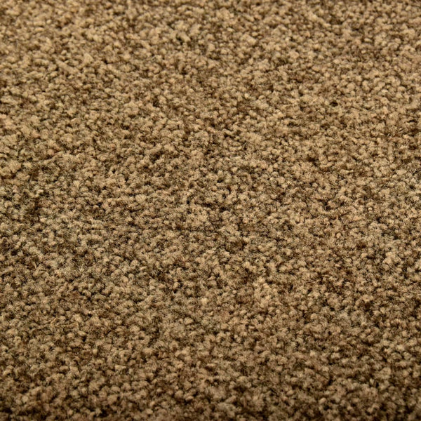 vidaXL Washable Doormat Brown 40x60 cm