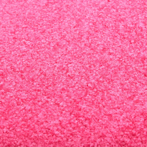 vidaXL Washable Doormat Pink 40x60 cm