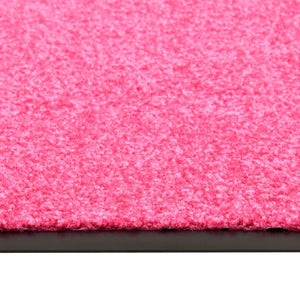 vidaXL Washable Doormat Pink 60x180 cm