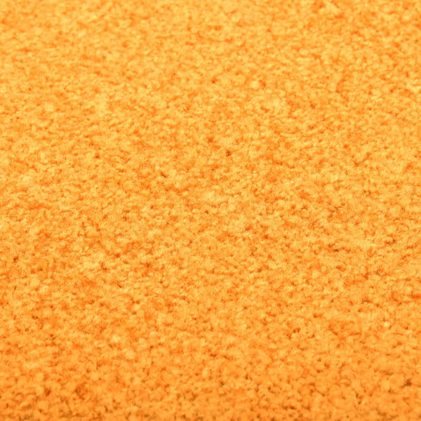vidaXL Washable Doormat Orange 40x60 cm