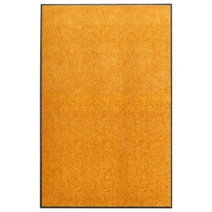 vidaXL Washable Doormat Orange 120x180 cm