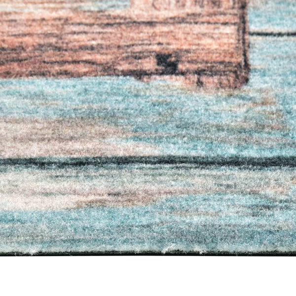 vidaXL Washable Kitchen Mat Love 45x150 cm