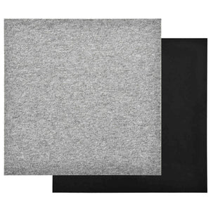 vidaXL Carpet Tiles 20 pcs Light Grey 50 x 50 cm 100% Polypropylene