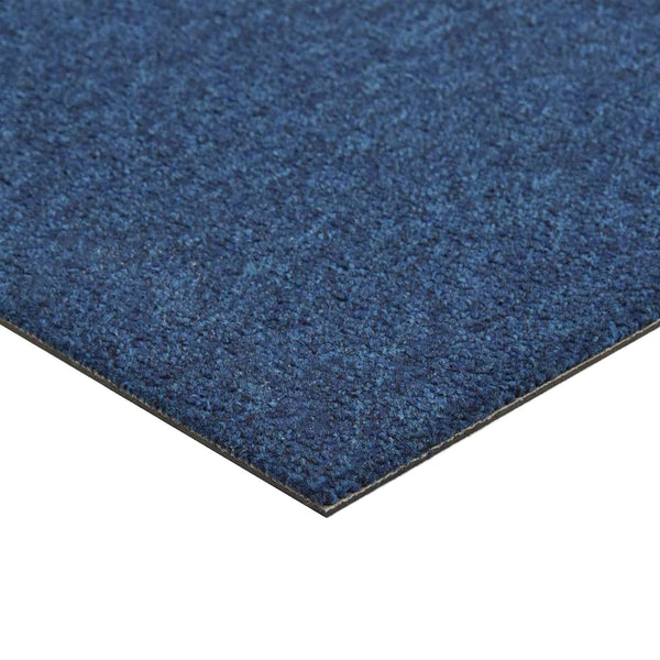 vidaXL Carpet Tiles 20 pcs Dark Blue 50 x 50 cm 100% Polypropylene