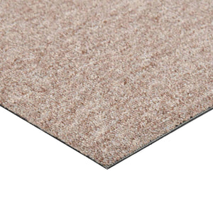 vidaXL Carpet Tiles 20 pcs Beige 50 x 50 cm 100% Polypropylene