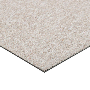 vidaXL Carpet Tiles 20 pcs Light Beige 50 x 50 cm 100% Polypropylene