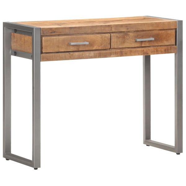 vidaXL Console Table 95x35x75 cm Solid Mango Wood