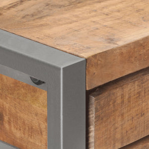 vidaXL Console Table 95x35x75 cm Solid Mango Wood