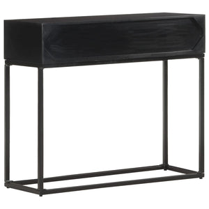 vidaXL Console Table 90x35x76 cm Solid Mango Wood