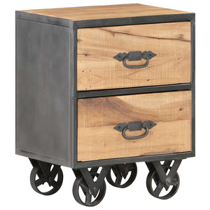 vidaXL Nightstand 40x30x51 cm Solid Reclaimed Wood