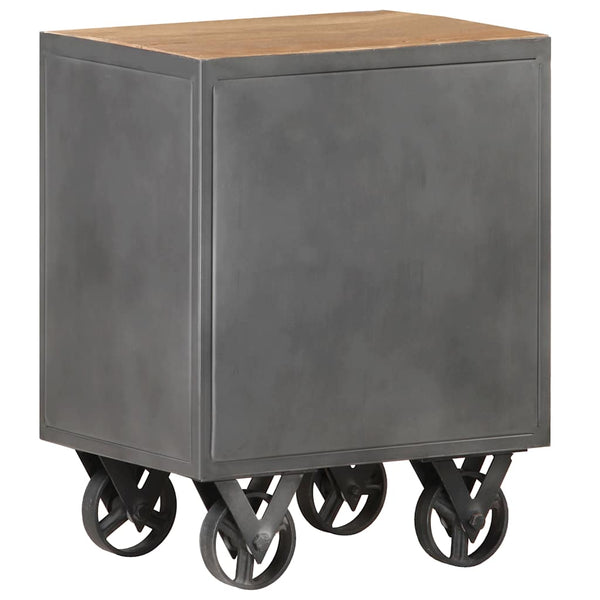 vidaXL Nightstand 40x30x51 cm Solid Reclaimed Wood