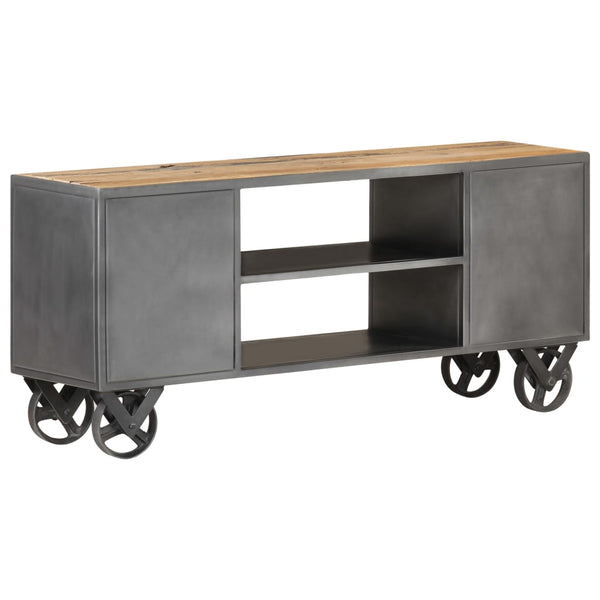 vidaXL TV Cabinet 110x30x49 cm Solid Reclaimed Wood