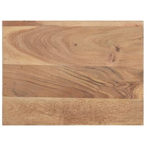 vidaXL Bedside Cabinet 40x30x50 cm Solid Acacia Wood with Live Edges