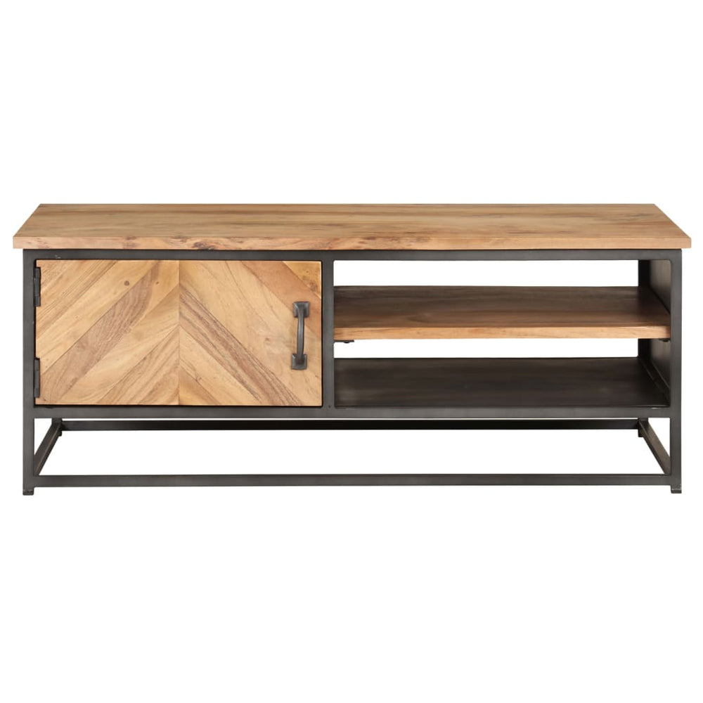 vidaXL Coffee Table 90x50x35 cm Solid Acacia Wood