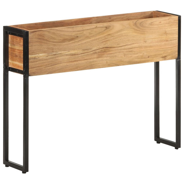 vidaXL Planter 90x20x68 cm Acacia Mango Wood