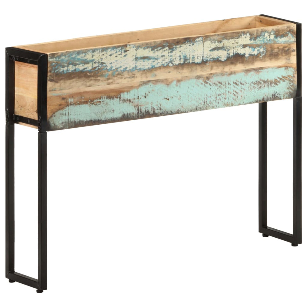 vidaXL Planter 90x20x68 cm Solid Reclaimed Wood