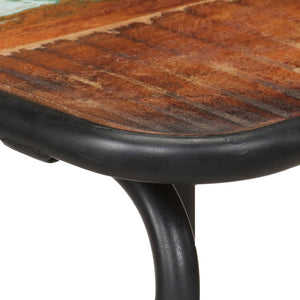 vidaXL Bar Stools 2 pcs. Solid Reclaimed Wood