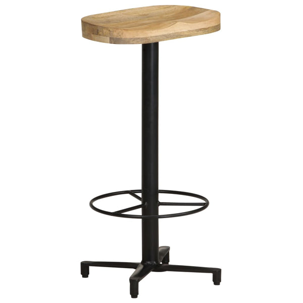 vidaXL Bar Stools 2 pcs. 76 cm Solid Mango Wood
