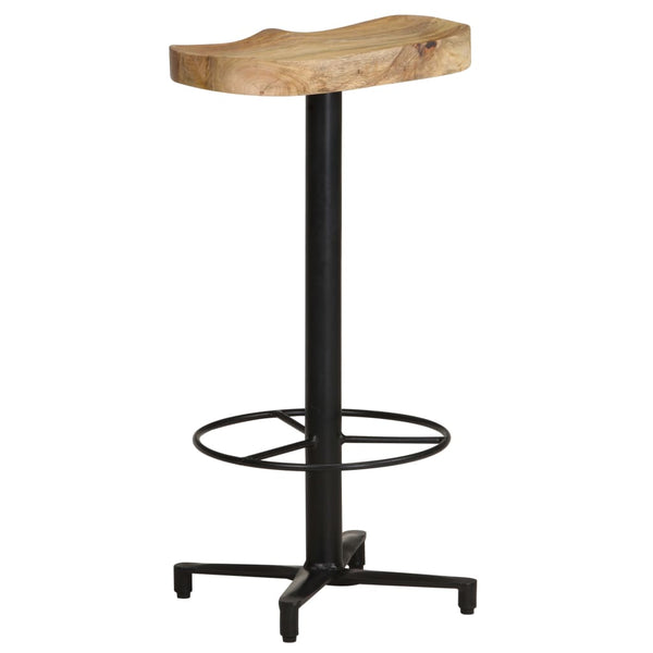 vidaXL Bar Stools 2 pcs. 76 cm Solid Mango Wood