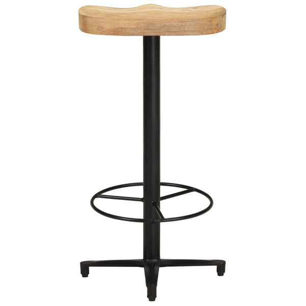 vidaXL Bar Stools 2 pcs. 76 cm Solid Mango Wood