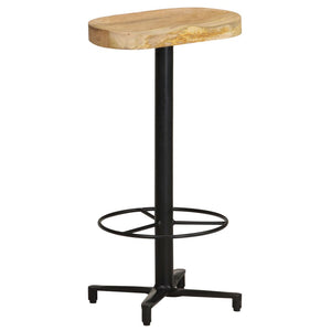 vidaXL Bar Stools 2 pcs. 76 cm Solid Mango Wood
