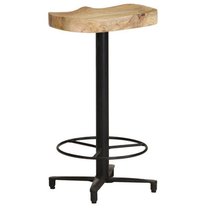 vidaXL Bar Stools 2 pcs. 66 cm Solid Mango Wood