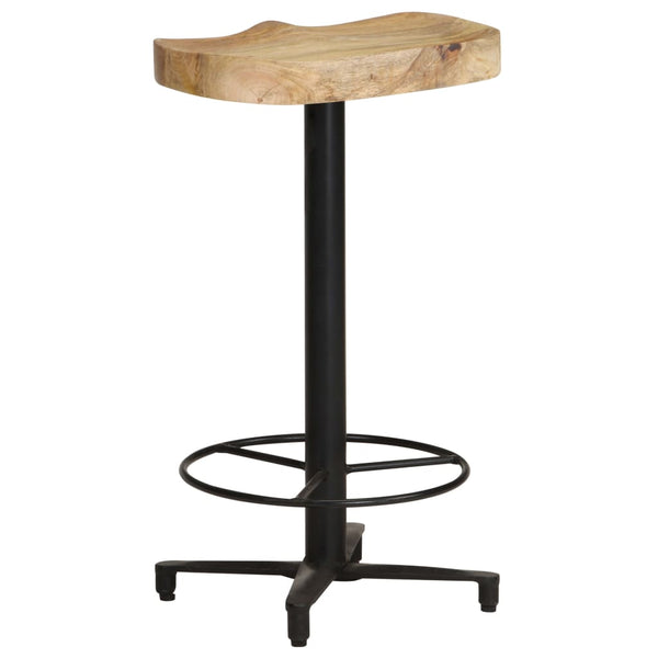 vidaXL Bar Stools 2 pcs. 66 cm Solid Mango Wood
