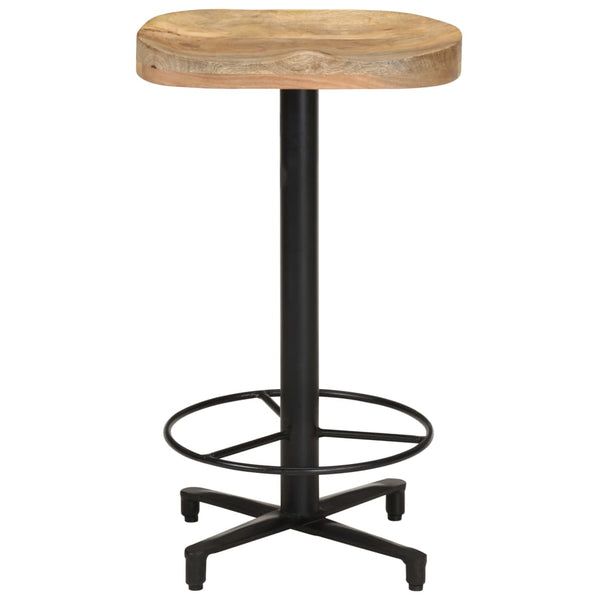 vidaXL Bar Stools 2 pcs. 66 cm Solid Mango Wood
