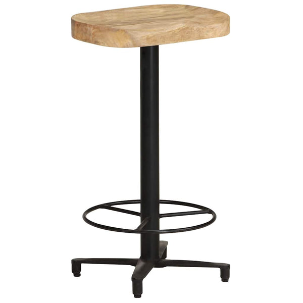 vidaXL Bar Stools 2 pcs. 66 cm Solid Mango Wood