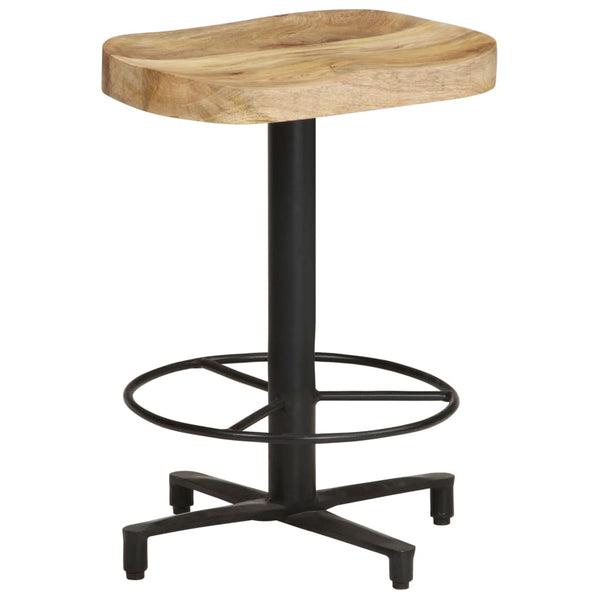vidaXL Bar Stools 2 pcs. 52 cm Solid Mango Wood