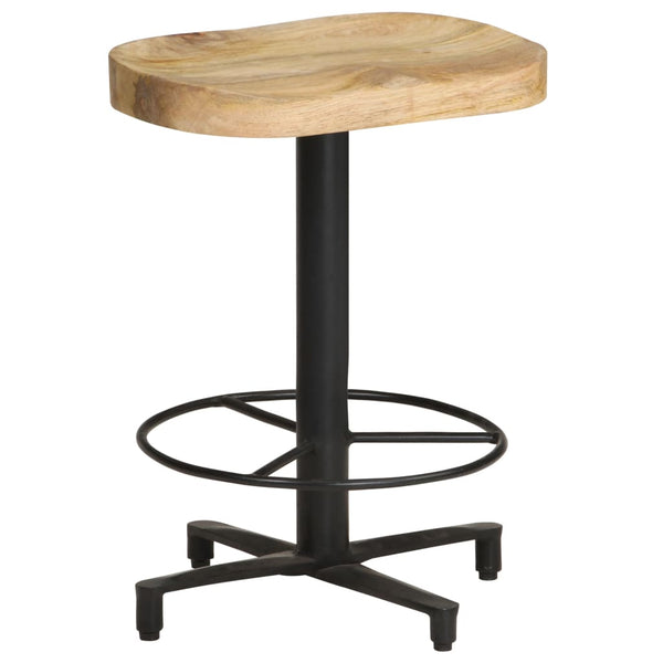 vidaXL Bar Stools 2 pcs. 52 cm Solid Mango Wood