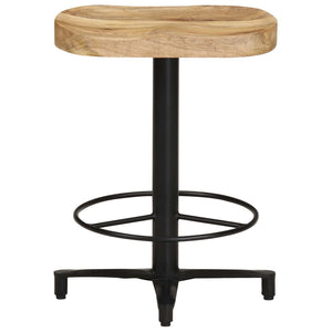 vidaXL Bar Stools 2 pcs. 52 cm Solid Mango Wood