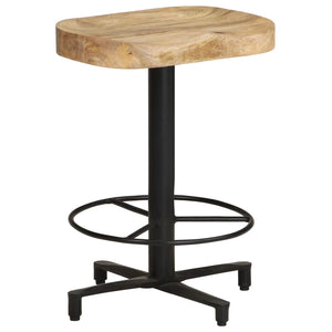 vidaXL Bar Stools 2 pcs. 52 cm Solid Mango Wood