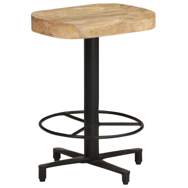 vidaXL Bar Stools 2 pcs. 52 cm Solid Mango Wood