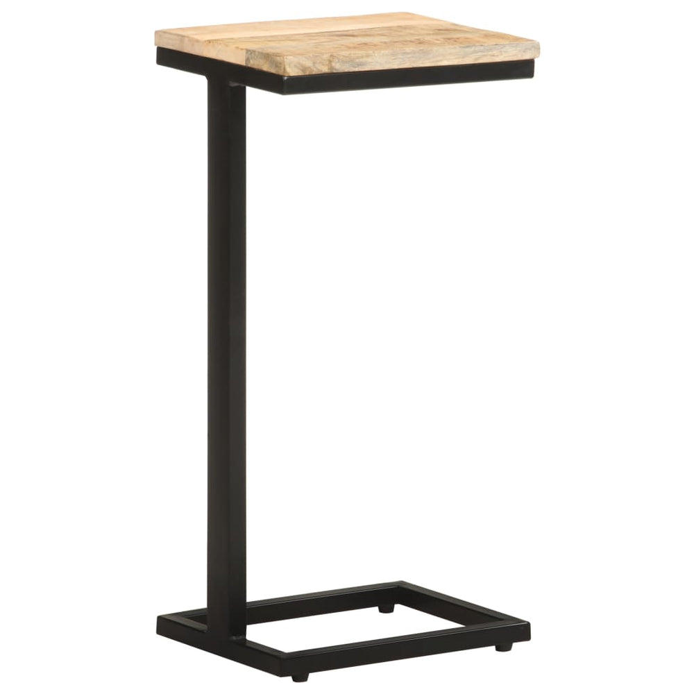 vidaXL Side Tables 2 pcs. 31.5x24.5x64.5 cm Rough Mango Wood