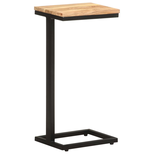 vidaXL Side Tables 2 pcs. 31.5x24.5x64.5 cm Solid Acacia Wood