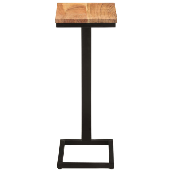 vidaXL Side Tables 2 pcs. 31.5x24.5x64.5 cm Solid Acacia Wood