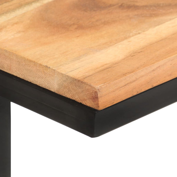 vidaXL Side Tables 2 pcs. 31.5x24.5x64.5 cm Solid Acacia Wood