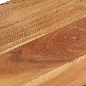vidaXL Side Tables 2 pcs. 31.5x24.5x64.5 cm Solid Acacia Wood